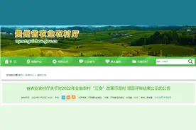 18个！贵州公布2022年全省农村“三变”改革示范村拟入选名单图片