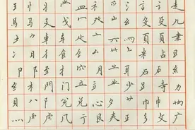 写好这100个基本笔画和偏旁部首，你的楷书基本上就够了图片