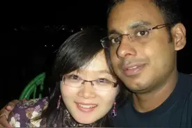 嫁印度当二房，抹黑中国的厦大女硕士，已被印度老公暴力威胁离婚图片