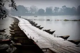 南康：凤岗浮桥图片