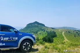 无门票，不出济南，自驾山巅轻度越野，眺望群山风景不错图片