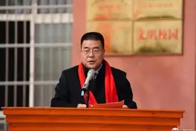 铮铮誓言云程发轫 灼灼韶华风禾尽起——渭南中学举行2020级高考百日冲刺誓师大会图片