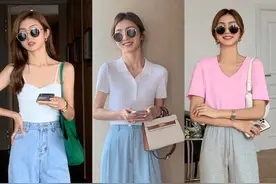 夏天衣服别多买，有这7款就足够了，百搭时髦又清凉图片