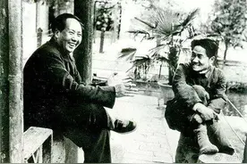 双清别墅的六角亭与那张著名照片——献给那对令人无限敬仰的父子图片