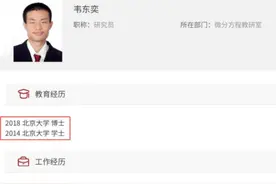 北大“韦神”现象背后的思考，天才也需要铁饭碗吗？图片