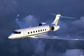 马斯克的“空中坐骑”湾流G650ER/N628TS图片