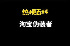 「热梗百科」“​淘宝伪装者”是什么梗？图片