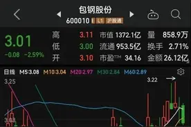 包钢股份：继续回踩图片