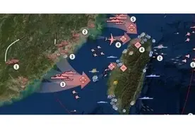 中国东部战区：‘联合利剑’开展围岛、困岛、登岛战略演练图片