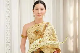 泰国的“另类”豪门媳妇：不退圈不怀孕，始终活跃荧幕前图片