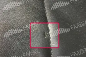 福州朱先生怒了：“喷漆喷错，座椅还扎个洞”图片