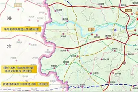 广西梧州市新建苍梧至容县高速公路的线路走向图片