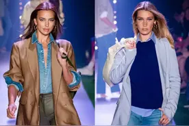 今年流行一种混搭风，叫“一半是正式、一半是休闲”，气质高级图片