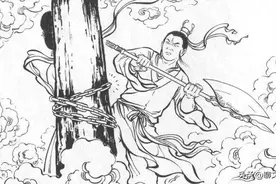 二郎神13：杨戬的三尖两刃刀是何来历？他为何要舍弃开山神斧？图片