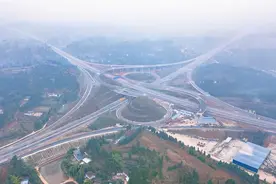 合安高速全线通车进入倒计时 年底成渝第四条高速大通道将全线贯通图片