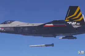 韩国KF21首次开火，欧洲流星配美国机炮，半埋式弹舱也叫五代机？图片