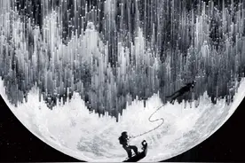 “高级黑”！黄海为沈腾《独行月球》设计的海报很有氛围图片