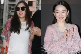 7位怀孕后胖成球的女星，5位被老公宠上天，1位三年生俩却离婚了图片