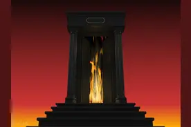 阎王念你忠义投胎做人，你却不去只求做牛做马来世与妻相遇图片