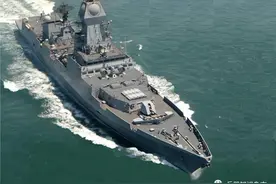 印度海军首艘P15B型驱逐舰“维萨卡帕特南”号交付图片