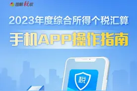 办理个税年度汇算，手机APP操作指南来了！图片