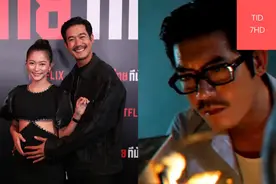 泰星Weir携爱妻出席网飞红毯活动图片