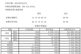 体彩历史第二巨奖诞生 广东爆大乐透4.39亿巨奖图片
