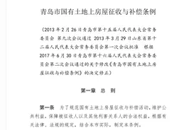 山东省青岛市城区(国有土地)房屋征收拆迁补偿安置标准2023图片