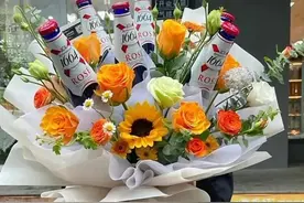 还在为送什么花发愁吗？告别传统花束，创意花束值得借鉴图片