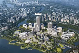 250米！兴隆湖“独角兽岛”超高层地标即将开建图片
