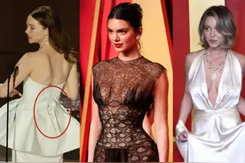 这一夜，女星美得惊心动魄：战袍开裂，薄如蝉翼，易碎却活色生香图片