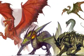 盘点西方奇幻作品中的龙类生物图片