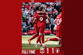 英超-菲尔米诺主场告别战进球绝平 利物浦1-1维拉 落后前四3分图片