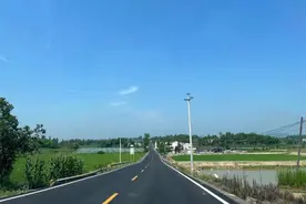 惊艳！318国道广安区路段大变样图片