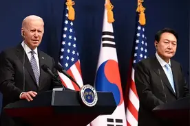 韩请美部署核武，美国敢在靠近中国首都和东北方向部署？拜登表态图片