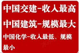 中国交建员工收入最高、中国建筑员工规模最大图片