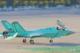 歼35新版绿皮机带来更多细节？发动机锯齿喷口，或升级为WS19航发图片
