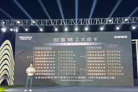 江西五十铃全新瑞迈上市，8.28万元起售，产品力全面升级图片