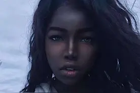 非洲“最美黑人女孩”爆红，因太漂亮追求者排长队，现在这样了图片