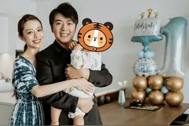 郎朗晒全家福为1岁儿子庆生，网友心疼吉娜产后变老了图片