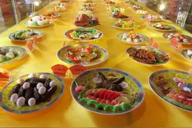 满汉全席的进餐程序图片