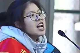 高三女孩全程脱稿演讲燃爆全场，表情并无失控，面目并不狰狞图片