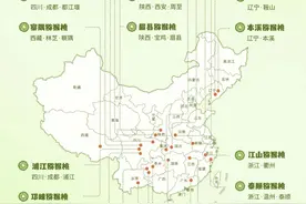 中国吃猕猴桃地图图片