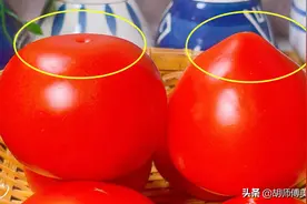买番茄时，挑尖头的还是圆头的？老菜农：区别很大，看完长知识了图片