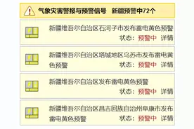 乌鲁木齐市今晚雷电黄色预警 局部有短时强降水和8级阵风图片