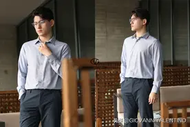 男士必备的衬衫这三个颜色要有，百搭实穿！图片