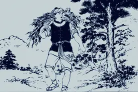 民间故事：男子干活回家，喊妻子做饭，发现她大白天躺床上图片