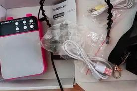 自带大功率喇叭，这款国产二合一收音机，能听广播能当扩音器用图片