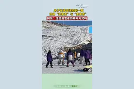 被逗乐了！新疆滑雪教学现场的“卖家秀”与“买家秀”图片