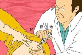 为什么小时候“打屁股针”这么痛（漫画揭晓）图片